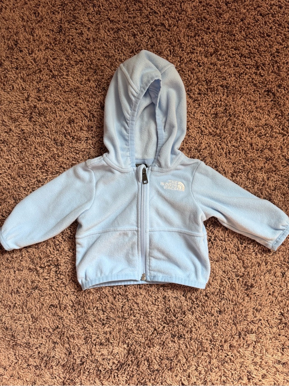 The North Face Kids Light Blue Fleece Hoodie